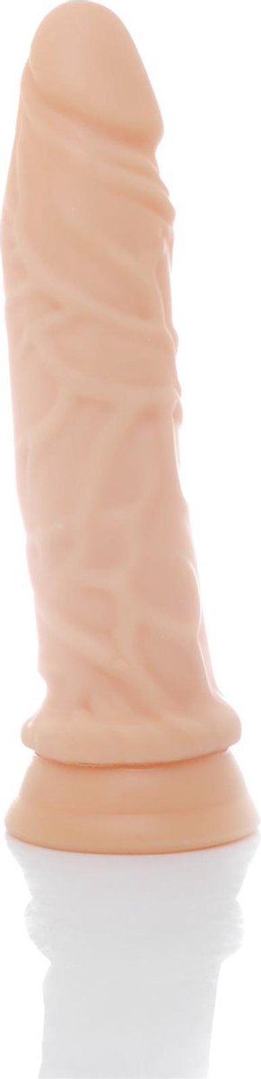 Goedkoopste Bossoftoys - Wind - Cyberskin materiaal - Mega soepele grote Realistisch Dildo - 19,5 cm - Dia 2,5 / 4 cm - 44-0009