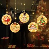 Kerstboomverlichting LED decoratieve hangende 3D-verlichting met USB - Warm wit - Kerstversiering Binnen - Kerstverlichting buiten