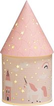 Nachtlamp Kasteel Roze Led - Kinderdecoratie - Kinderverlichting