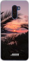 Xiaomi Pocophone F1 Hoesje Transparant TPU Case - Pretty Sunset #ffffff