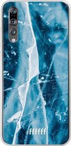 Huawei P20 Pro Hoesje Transparant TPU Case - Cracked Ice #ffffff