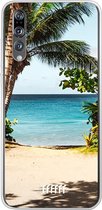 Huawei P20 Pro Hoesje Transparant TPU Case - Coconut View #ffffff