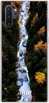 Samsung Galaxy Note 10 Plus Hoesje Transparant TPU Case - Forest River #ffffff