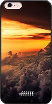 iPhone 6s Plus Hoesje TPU Case - Sea of Clouds #ffffff
