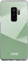 Samsung Galaxy S9 Plus Hoesje Transparant TPU Case - Fresh Geometric #ffffff