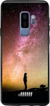 Samsung Galaxy S9 Plus Hoesje Transparant TPU Case - Watching the Stars #ffffff