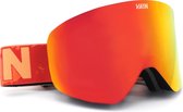 VAIN Scarlet Slopester Skibril – Rode Spiegel lens - Anti-fog - UV400