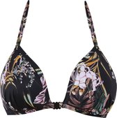 Freya - TAHITI NIGHTS Non Wired Triangle Bikini Top - BLACK - Vrouwen - Maat 65F