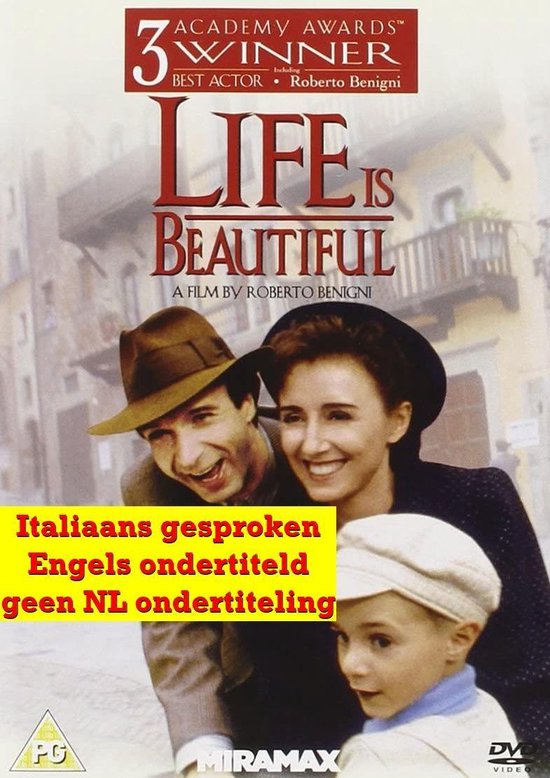 Cover van de film 'Life Is Beautiful'