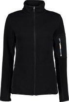 Ice Peak Emery dames ski pulli met rits zwart