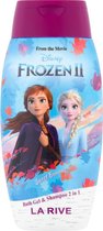 La Rive Disney Frozen Shampoo en Badgel Kids - 250 ml - Kindershampoo Sweet Banana geur - Speciaal voor Prinsessen