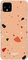 Google Pixel 4 XL Hoesje Transparant TPU Case - Terrazzo N°5 #ffffff