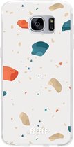 Samsung Galaxy S7 Hoesje Transparant TPU Case - Terrazzo N°3 #ffffff