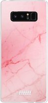 Samsung Galaxy Note 8 Hoesje Transparant TPU Case - Coral Marble #ffffff