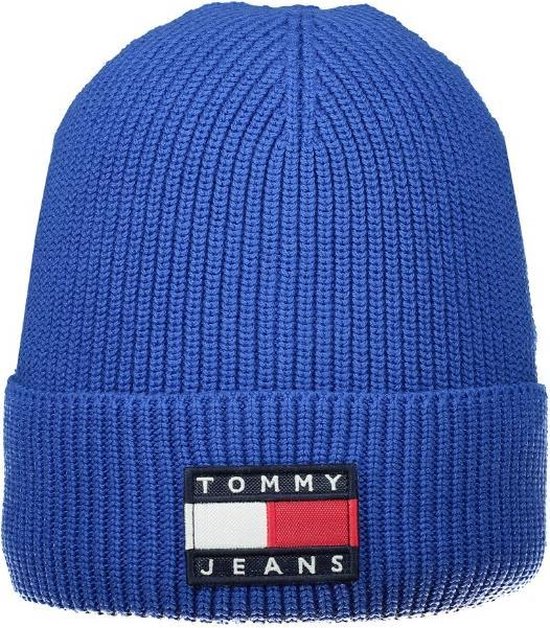 Tommy Jeans Muts - Blauw | bol.com