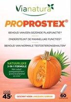 Vianatura Proprostex - Supplement - Gezonde plasfunctie en testosteron behoud – 60 capsules