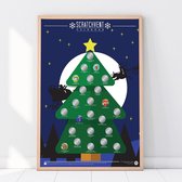 Advent kalender bucketlist krasposter