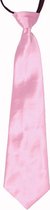 Kinderstropdas roze effen-26cm