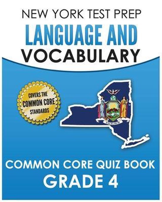 NEW YORK TEST PREP Language and Vocabulary Common Core Quiz  ... - cover