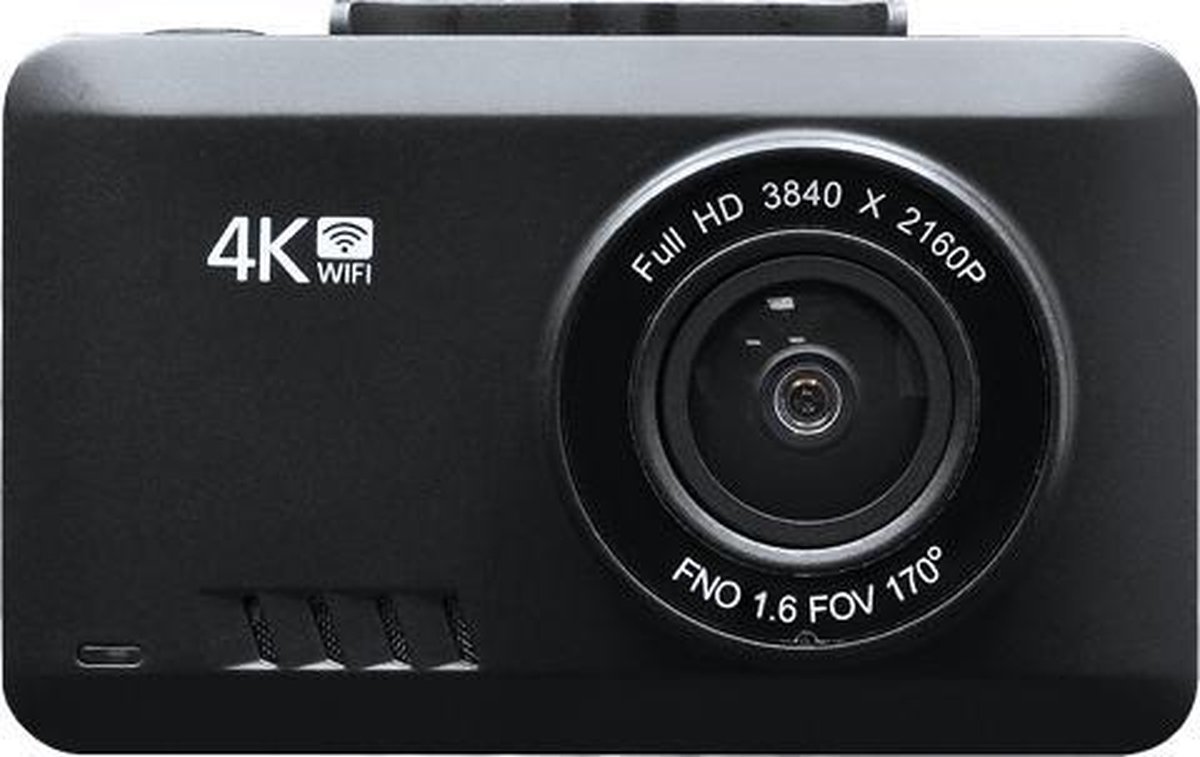 TechU ™ 4K Dashcam set MO2 Pro - Wifi - GPS - Avant et arrière - Super  Night Vision 