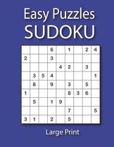 Easy Sudoku Puzzles Large Print