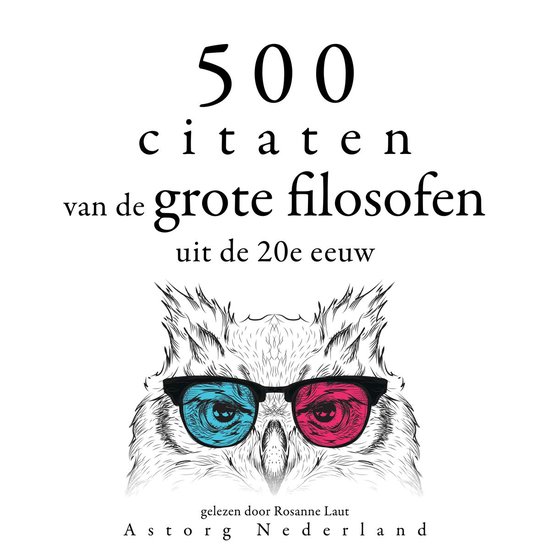 500 citaten van de grote filosofen van de 20e eeuw - cover
