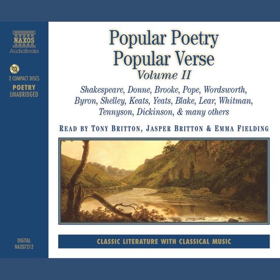 Popular Poetry, Popular Verse Volume II - cover