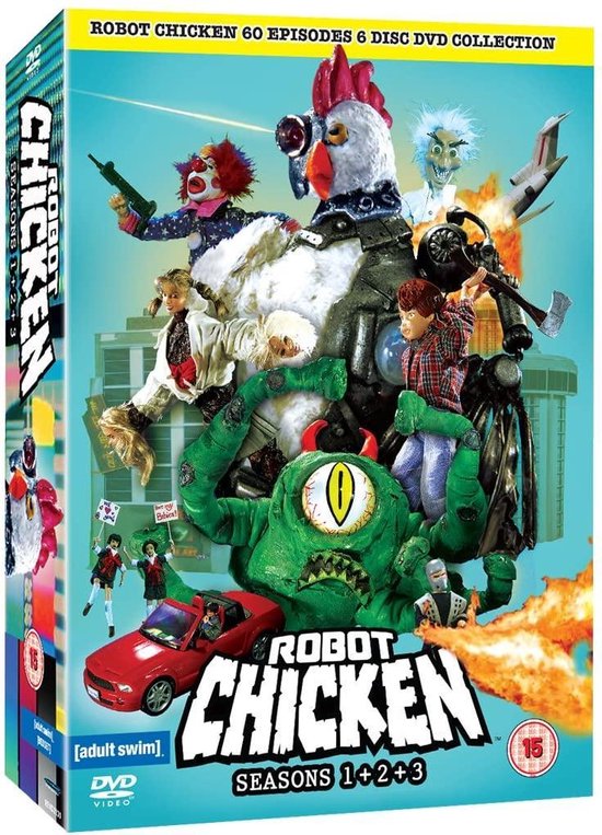 Robot Chicken - Series 1-3 - Complete [DVD]