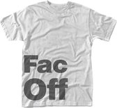 Factory 251 Unisex Tshirt -S- FAC OFF (WHITE) Wit