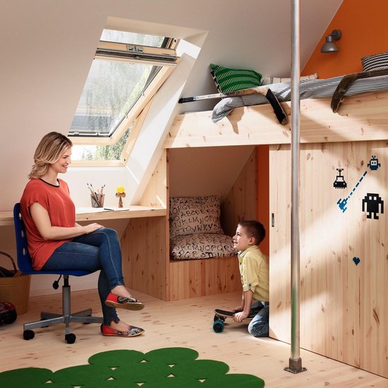 Store auvent VELUX - Noir - Manuelle - MHL C00 5060