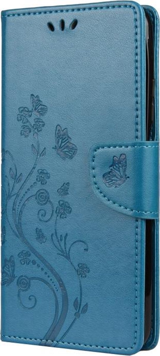 Blauwe vlinders agenda case hoesje Xiaomi Mi 10T 5G / Mi 10T Pro 5G