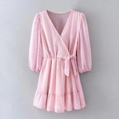 Playsuit jurk roze