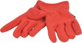 P&T Handschoenen Kinderen - Micro Fleece - Oranje - 7-8j