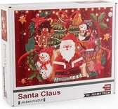Kerstpuzzel - 1000 stukjes - puzzel kerst - kerstman legpuzzel volwassenen