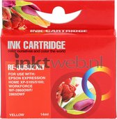 FLWR - Inktcartridge / 502XL / Geel - Geschikt voor Epson