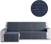 Bankbeschermer Kioto Links - Chaise Longue - 240cm breed - Blauw