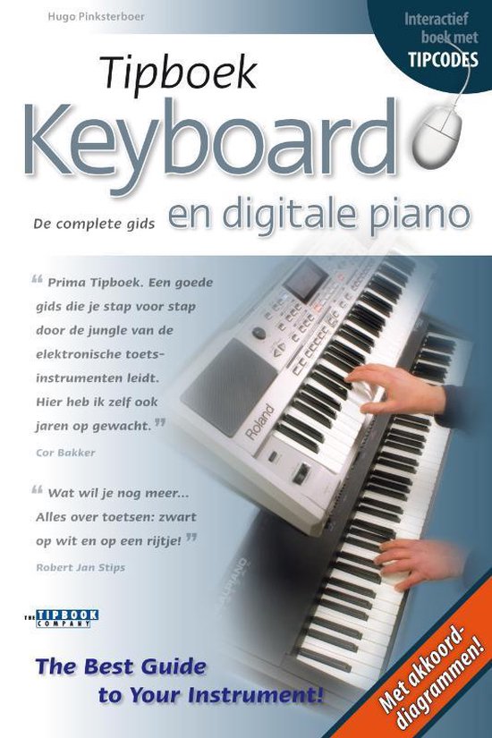Tipboek Keyboard en digitale piano - cover