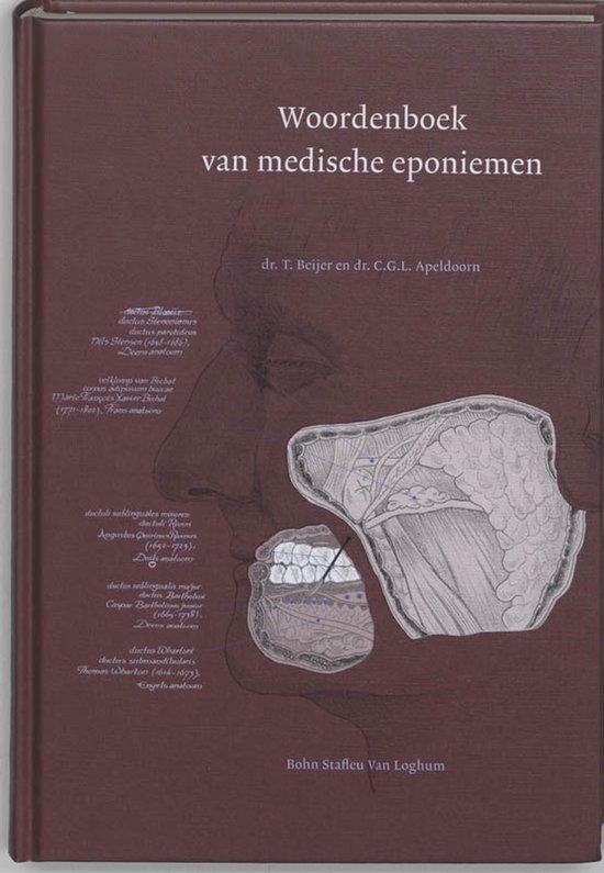 Omslag van Woordenboek van medische eponiemen
