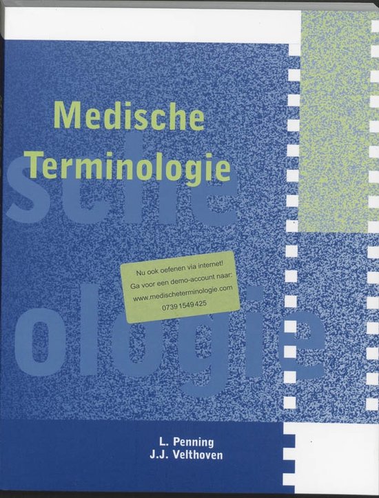 Cover van het boek 'Medische terminologie / druk 3' van L. Penning