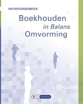 In Balans  - Boekhouden in balans Omvorming Antwoordenboek