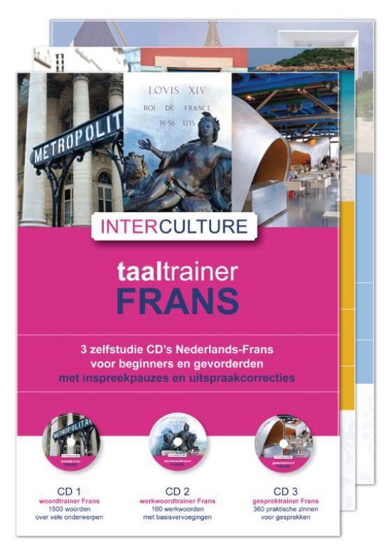 Cover van het boek 'Interculture taaltrainer Frans set 7 cd's'