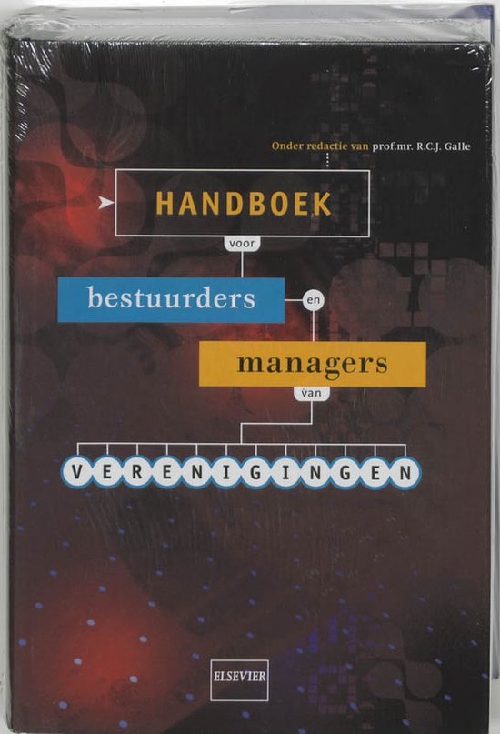 Cover van het boek 'Handboek voor bestuurders en managers van verenigingen / druk 1' van R.C.E. Galle