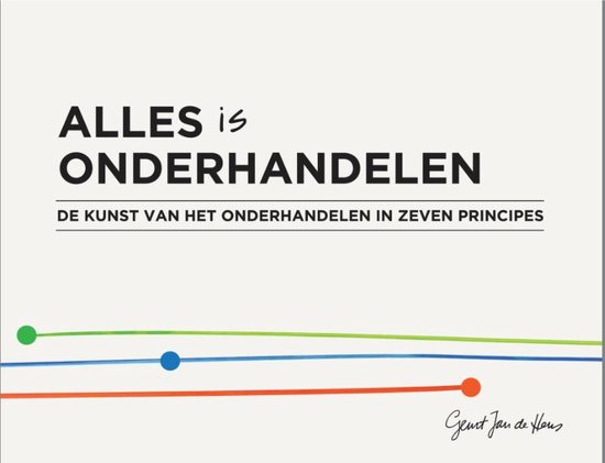 Alles is onderhandelen