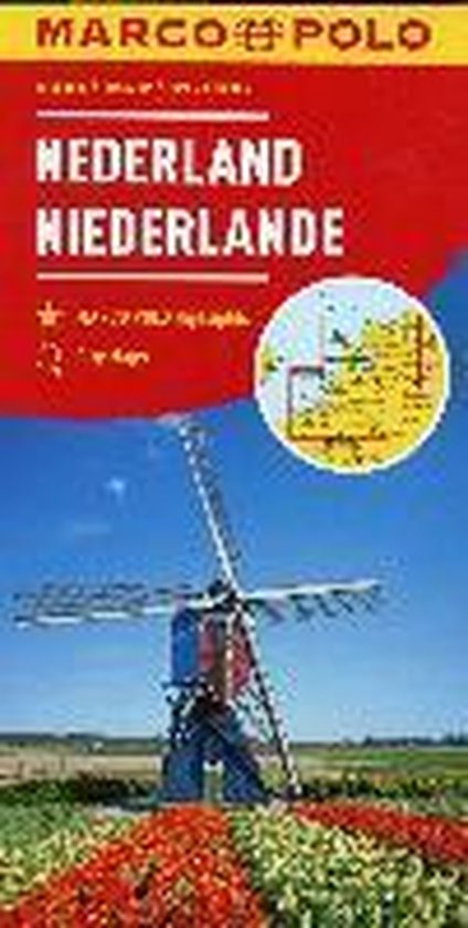Marco Polo Nederland 1:200.000 - cover