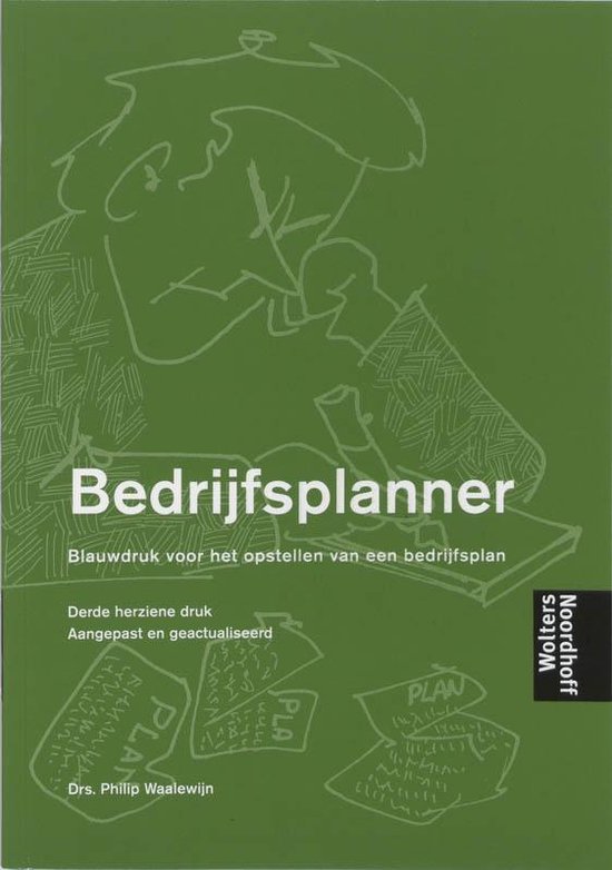 Cover van het boek 'Bedrijfsplanner / druk 3' van Ph. Waalewijn