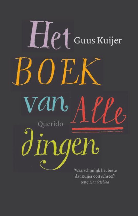 Cover van het boek 'Het boek van alle dingen' van Guus Kuijer