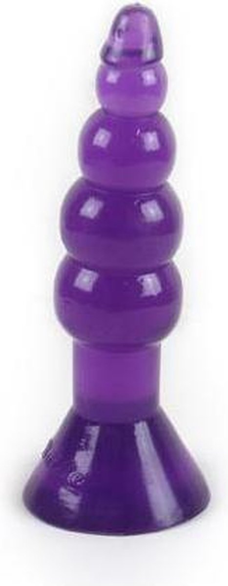 Baile Bulbous Shaped Butt Plug Purple