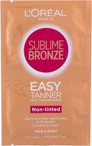 Zelfbronsende doekjes Sublime Bronze L'Oreal Make Up (2 uds)