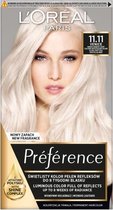 L'Oreal - Les Blondissimes Preference Hair Dye 11.11 Very Bright Cool Crystal Blonde
