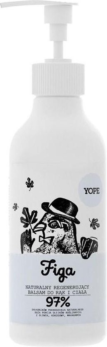 Yope - Natural Regenerating Hand And Body Lotion Fig 300Ml
